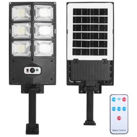 Solar Powered Wall Light 252 LED Beads PIR Motion Sensor Lamp Outdoor IP65 Waterproof with Remote Control
